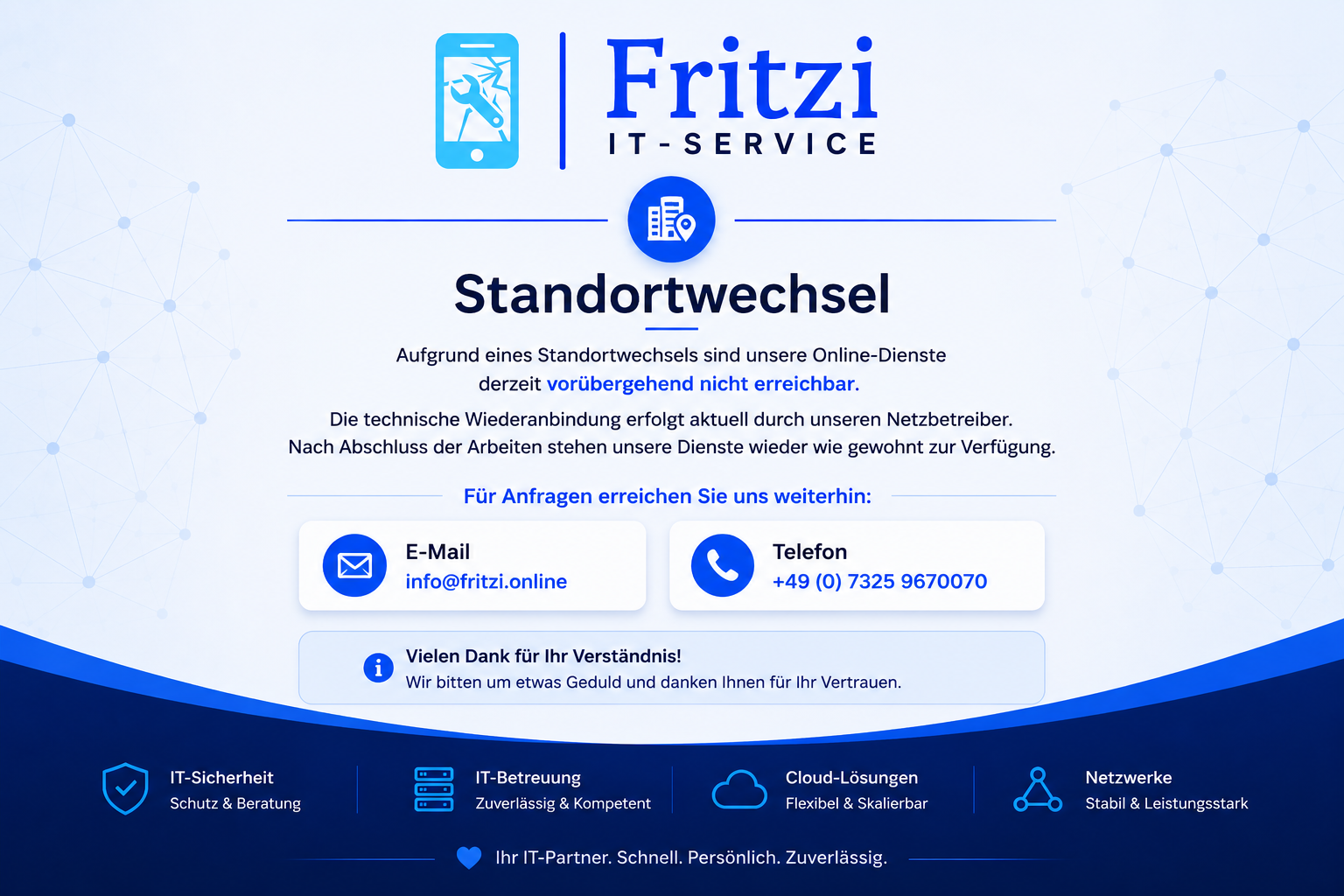 Fritzi IT-Service Statusseite